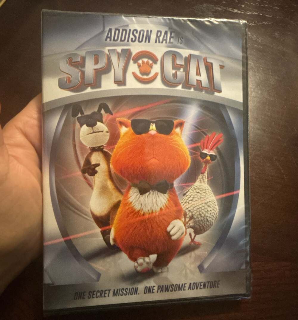 Spy Cat DVD Featuring Addison Rae (New & Sealed)